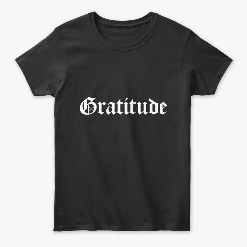 Old English Gratitude Merch