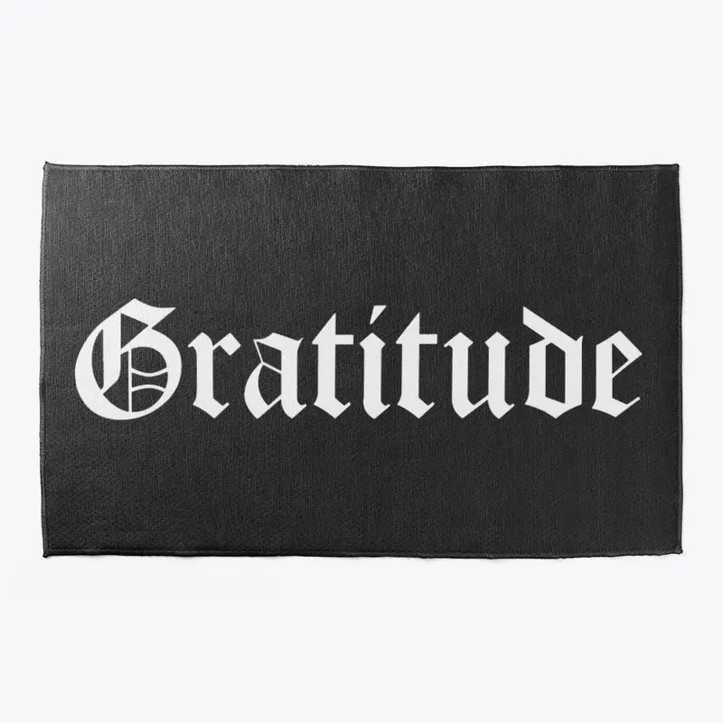 Old English Gratitude Merch