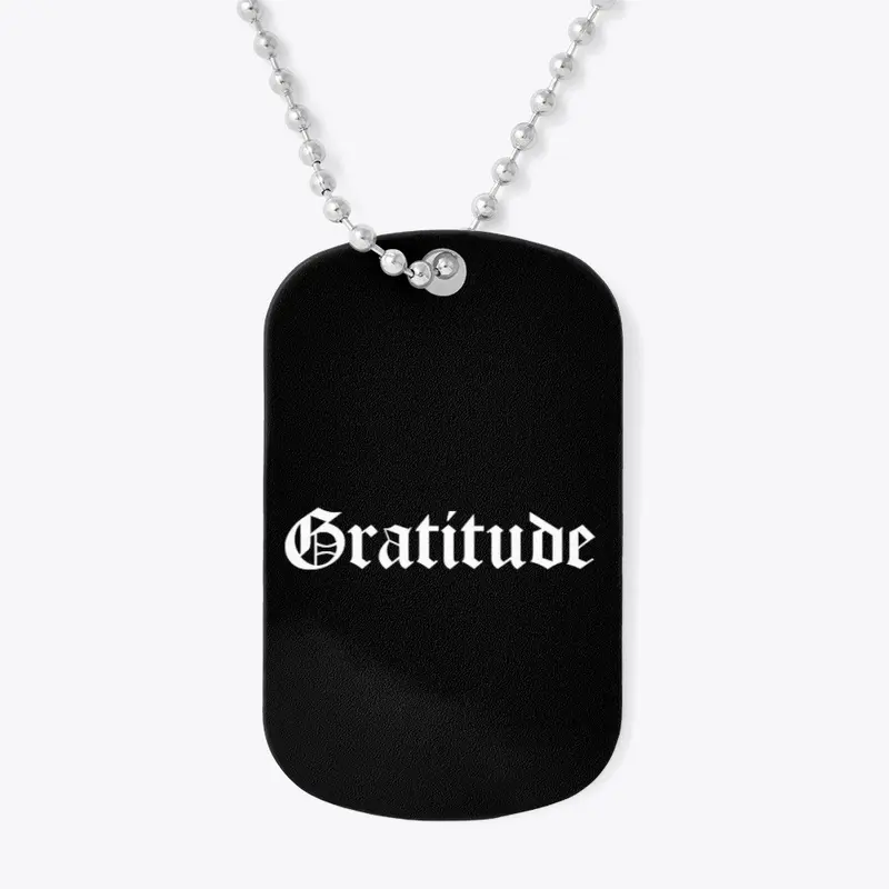 Old English Gratitude Merch