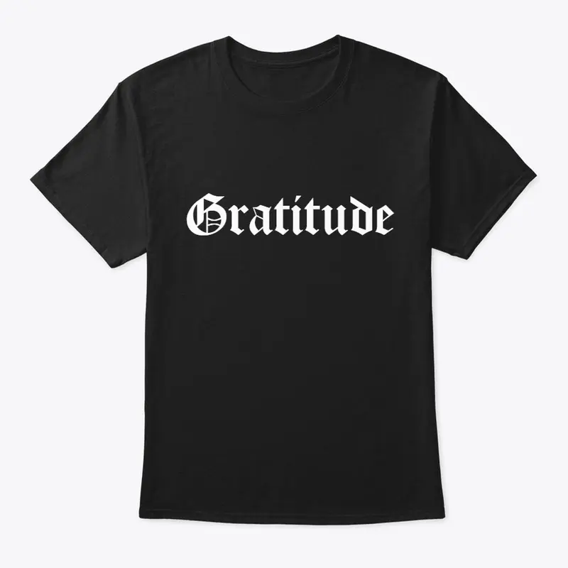 Old English Gratitude Merch