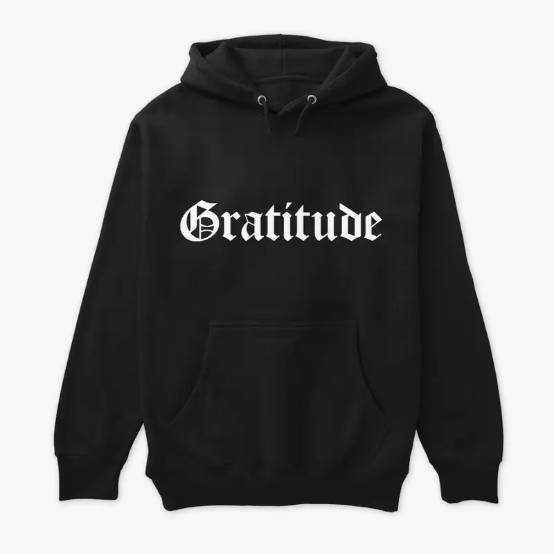 Old English Gratitude Merch